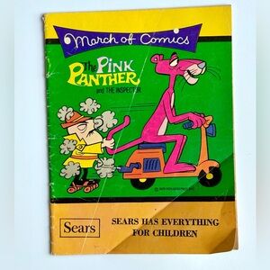 Vintage 1975 March of Comics comic book The Pink Panther and The Inspector Sears